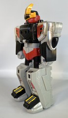 Power Rangers Time Force Shadow Force Red Megazord Zord 8” Figure AS-IS Broken