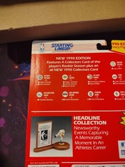 1990 Starting Lineup Michael Jordan Figure w/ Collectible Cards (Lionel Sticker)