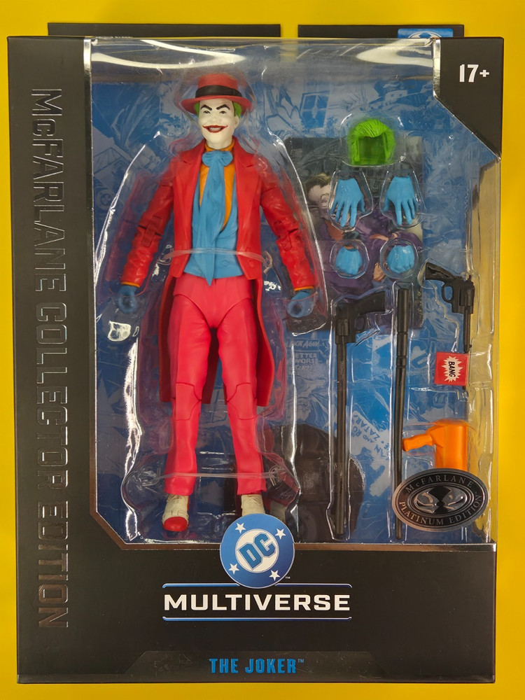 DC McFarlane Collector Edition #57 The Joker Batman Platinum