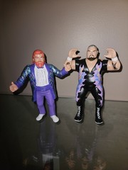 CUSTOM LJN WWF WWE OLIVER HUMPERDINK BAM BAM BIGELOW WRESTLING FIGURE RESIN