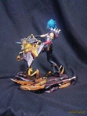 18CM League of Legends LOL Jinx PVC Statue Handmade Figure Model Collectibles