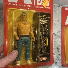 THE A TEAM 1983 GALOOB * HANNIBAL * MR. T * MURDOCK * TEMPLETON PECK * Toys R Us