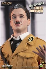 Charlie Chaplin Great Dictator 1/6 Deluxe Action Figure Infinite Statue Bubbles