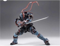 Deathstroke Batman Action Figure w/ Alt Head Hands Sword Staff
