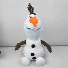 Queen Elsa, Anna and Olaf Disney Frozen Movie Plush Soft Toy Doll
