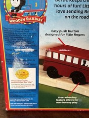Thomas & Friends Wooden Railway – BATTERY POWERED BERTIE OPERATED 2003 New 99722