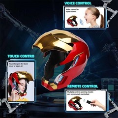 NEW 1:1 Wearable Friday Iron Man Mk50 Helmet Remote Touch Voice Control Mask