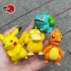 Pokemon Action Figures Pikachu Charmander Squirtle Bulbasaur Kids Toy Collect