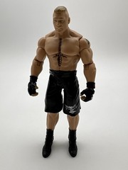 WWE Mattel Elite Brock Lesnar 2012 Action Figure Loose Sword Tattoo Black Shorts