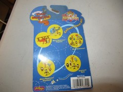 Vintage 2000 JUSTOYS Micro Bend-ems Keychain Rocky and Bullwinkle “BORIS”