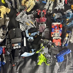 Huge Transformers Loose Figure Lot Missing Parts Giant Lot For Parts Or Repair