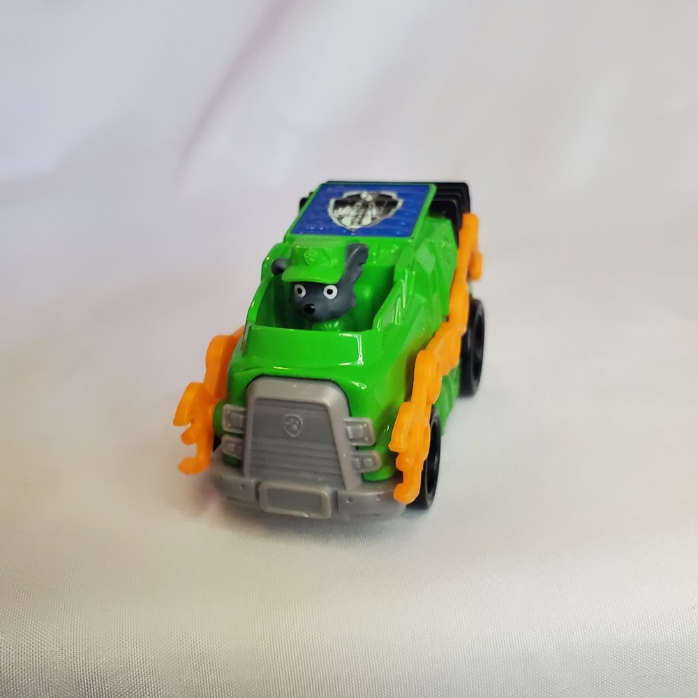 Paw Patrol Rocky Recycle Truck Diecast Car True Metal 1:55 Spin Master