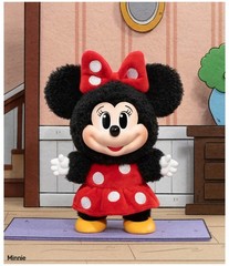 POP MART x Mickey Family Cute Together Keychain Series Keychain Plush – Minnie