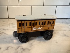Thomas The Train 1994 Britt Allcroft 7 Piece Lot Wooden