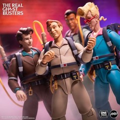 Mondo The Real Ghostbusters Ray Stantz 1/12 Action Figure Set New Sealed MIB
