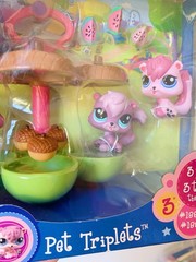 Littlest Pet Shop Triplets Squirrels #1882 #1883 #1884 NEW IN BOX