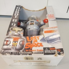 Lost In Space Trendmasters Robot B-9 Action Figure In Box 1997 Classic Series