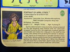 🔥 TMNT April O’Neil Bundle – 4 Sealed Vintage Figures (Blue Stripe Variant) 🔥