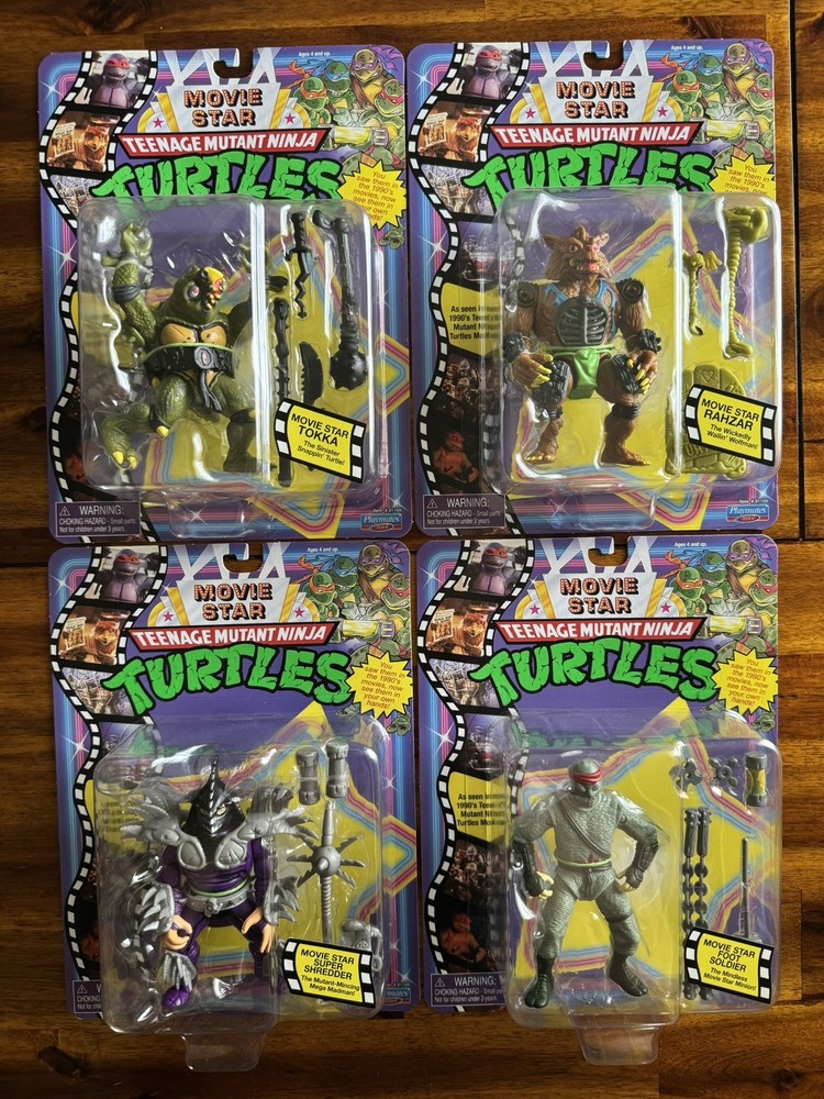 TMNT Playmates Reissue Movie Star Lot (2024)
