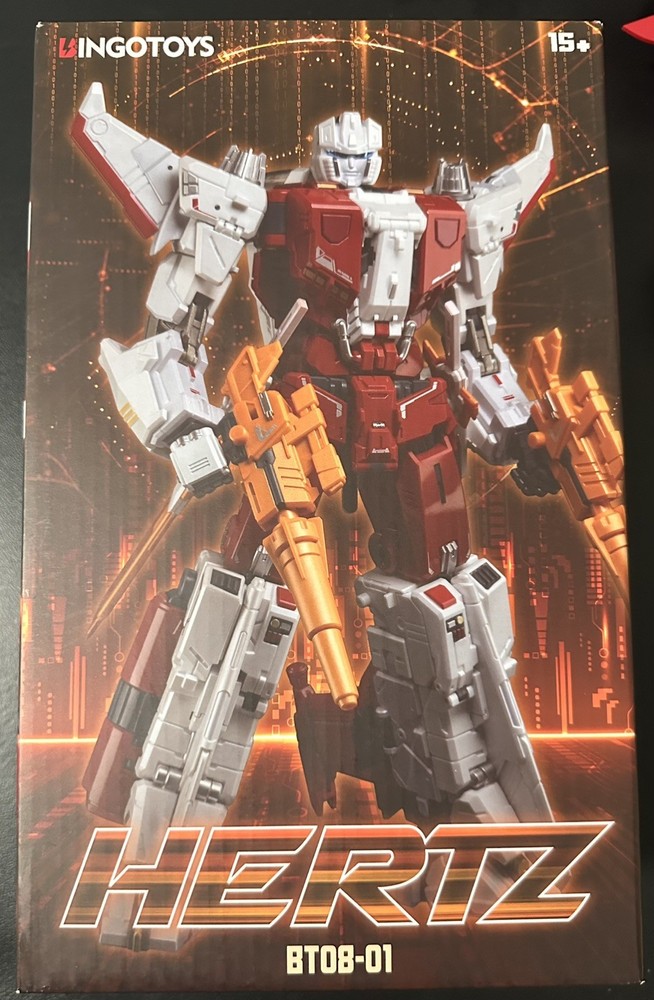 Bingo Toys BT08 -01 HERTZ (Galileo Combiner) , Damaged.