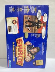 Vintage Big Sarge In Charge Action Figure 19” Talking Toy Soldier Playmates 2001