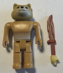R0BL0X Toy Single Figure: Doge With Weapon New Toy No Code