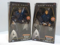 A529 Star Trek Command Collection Spock & McCoy 12″ Action Figure Playmates 2009