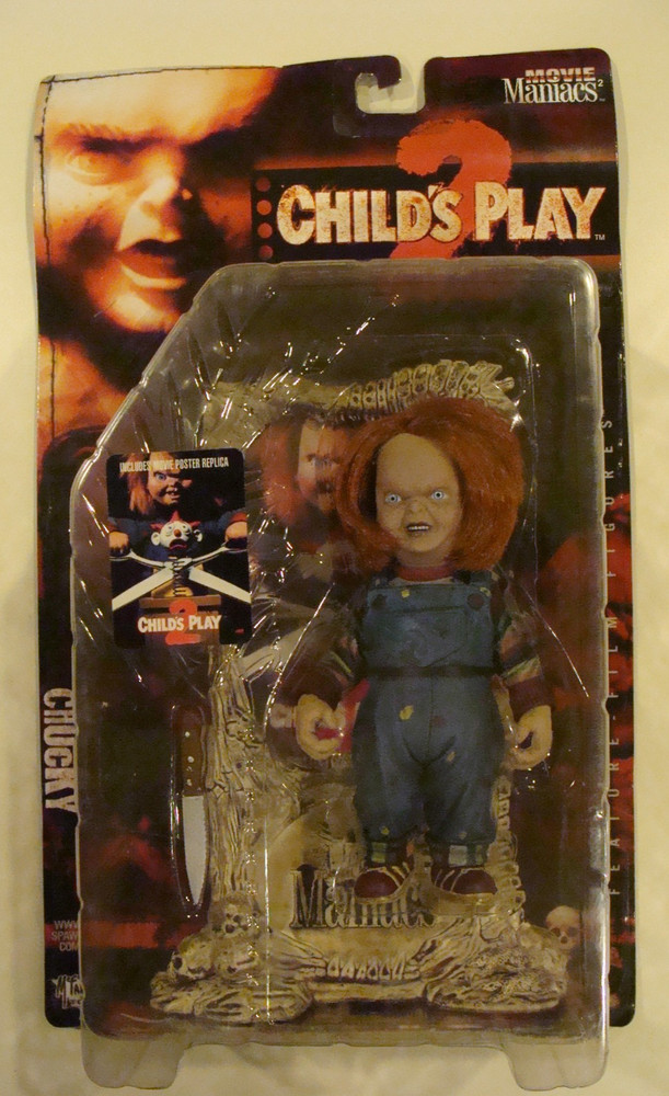 1999 Child’s Play 2 ~Chucky~ Figure Movie Maniacs McFarlane..BRAND NEW/SEALED..