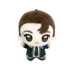 10cm ‌Detroit: Become Human Connor Plush Doll Toy Plushie Pendant Keychain