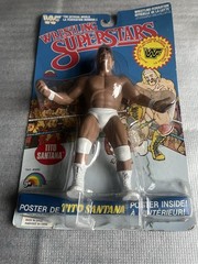 LJN WWF Wrestling Superstars Tito Santana Vintage Figure 1985 New Fast Shipping