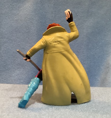 GAMBIT – PVC Figure Marvel Disney 1995 Applause * Holding Staff Weapon And Cards