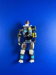 Jazwares Fortnite Brawler Kit Cat Robot 4″ Figure No Shoulder Pad Figure Only