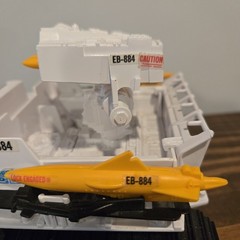 1985 G.I. Joe Snow Cat With Frostbite Driver. Complete. Hasbro ARAH. Read
