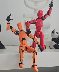 Dummy 13 Action Figure | 3D Printed Articulated Toy (AKA Titan 13 or Lucky 13)