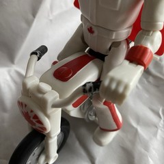 Disney Pixar Toy Story 4 Duke Caboom with Motorcycle Pull ‘N Go Figure Works