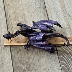 Safari Ltd Midnight Moon Dragon Purple and Gold Mythical Fantasy Toy Figure 2008