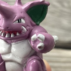 Vintage Pokemon Nidoking PVC Figure Pencil Topper 1999 Nintendo Tomy