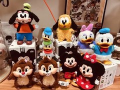 Huey Dewey And Loui-Mickey Family Cute Together Keychain Series Confirmed Figure