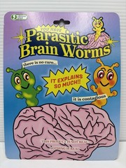 Obvious Plant You Have Parasitic Brain Worms Internet Meme Art Toy Limited Print