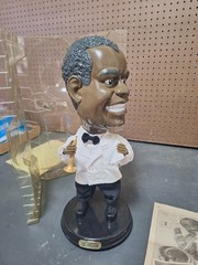 Gemmy Pop Culture Series Louis Armstrong Animated Singing Figure. Not Working