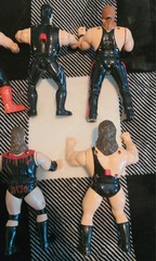 original san francisco toymakers wcw ring and nwo wrestlers