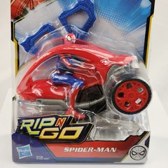 Marvel Spider-Man Rip ‘N’ Go Stunt Vehicle & Action Figure by Hasbro 2019 New