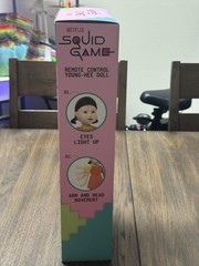 NETFLIX SQUID GAME YOUNG-HEE DOLL REMOTE CONTROL 15” TALL RARE HARD TO FIND!