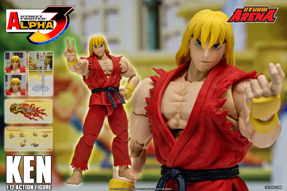 Storm Arena – Street Fighter Alpha 3 Ken 1/12 Action Figure