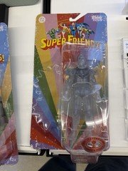 McFarlane Super Friends Crystallized Superman Red Platinum Action Figure
