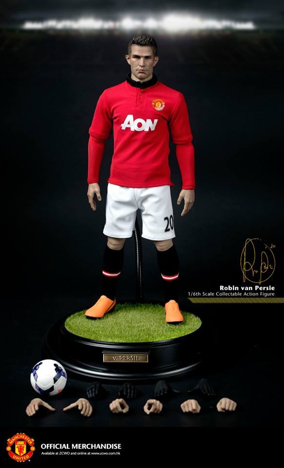 ZC World Manchester United “v.Persie” Soccer Player Action Figure ZC-138