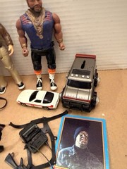 Vintage A-Team B A Hannibal Murdock Face Vans Vette Jeep Accessories Cards