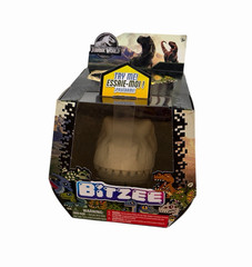BITZEE Jurassic World Interactive Dinosaur Toy with 25 Dinosaurs Inside Reacts