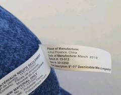 2019 10″ Stuart & 2010 7″ Bob The Minion Despicable Me Stuffed Plush Toy Factory