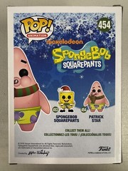 Patrick Star (Holidays) 454 ~ Nickelodeon ~ Funko Pop Vinyl + FREE POP PROTECTOR
